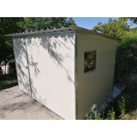 Renato 3 x 2m Kerti tároló, motorgarázs, 1m ajtóval