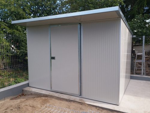  Motorgarázs, Kerti tároló, 1m ajtóval, Renato 3 x 3m 